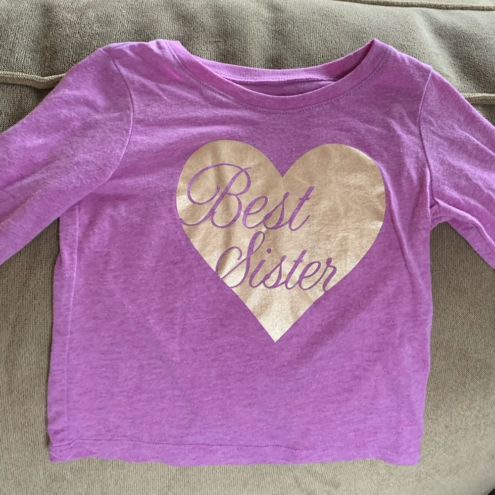 🌻 Purple Best Sister Shirt